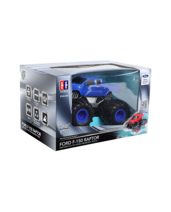 Samochód zdalnie sterowany RC na pilota Double Eagle niebieski Ford amfibia E344-003 nr 1