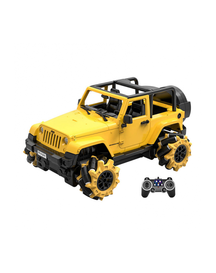 Double Eagle Samochód Zdalnie Sterowany Rc Na Pilota 1:16 Żółty Jeep Drift E348-003 główny