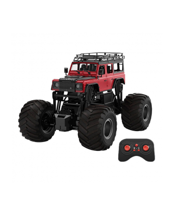 Samochód zdalnie sterowany RC na pilota 1:8 Double Eagle czerwony Land Rover Defender E375-003 nr 1
