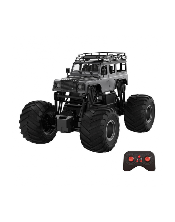 Double Eagle Samochód Zdalnie Sterowany Rc Na Pilota 1:8 Szary Land Rover Defender E375-003 główny