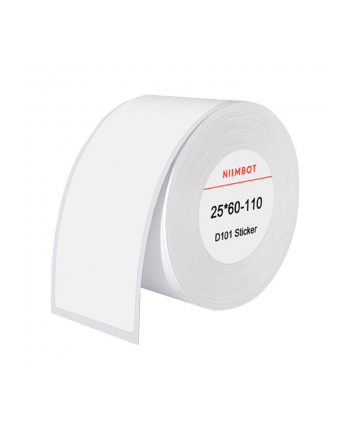 Niimbot Etykiety Termiczne Naklejki 25X60 Mm, 110szt. (Białe) nr 1