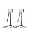 Neewer Zestaw lamp Led ZC-10S dwie lampy Led filtry statywy (6976831830212) - nr 1