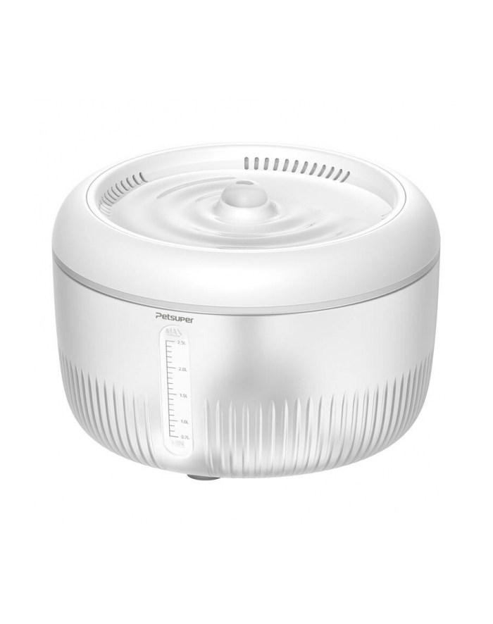 Inteligentna fontanna/poidło dla psa i kota Petsuper PW02 2,5L (białe) główny