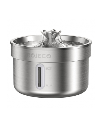 Rojeco Fontanna Poidło Ze Stali Nierdzewnej Dla Psa I Kota 2L