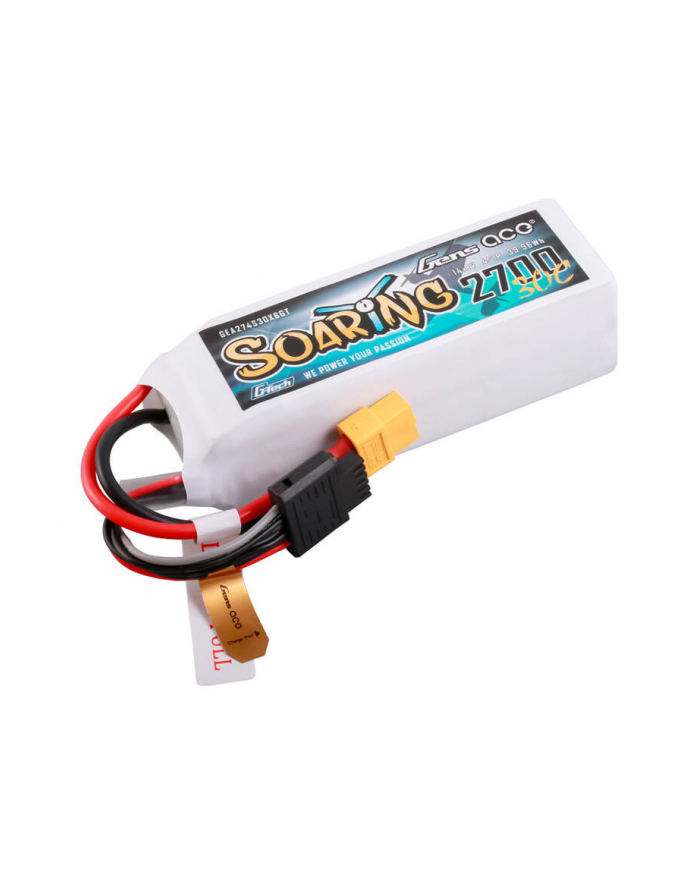Gens Ace G Tech Soaring 2700Mah 14.8V 30C 4S1P Lipo Xt60 GEA274S30X6GT główny