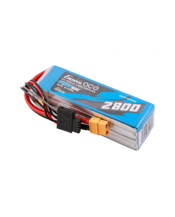Gens Ace G Tech Soaring 2800Mah 14.8V 60C 4S1P Lipo Xt60 GEA284S60X6GT