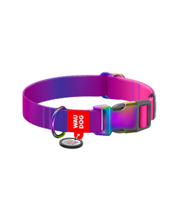 Waudog Obroża Nylonowa Z Kodem Qr Dla Psa Gradient Fioletowa Rozmiar Xl 46509 nr 1