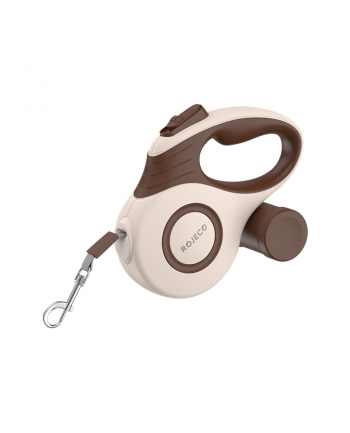 Smycz Automatyczna 5M Rojeco A12 Brązowa