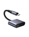 Joyroom Adapter audio 2w1 SY-L02 lightning do 2x lightning (czarny) (SYL02) - nr 2