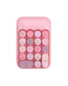 Bezprzewodowa klawiatura numeryczna MOFII X910 (Różowa) - nr 1