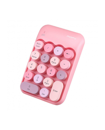 Bezprzewodowa klawiatura numeryczna MOFII X910 (Różowa)