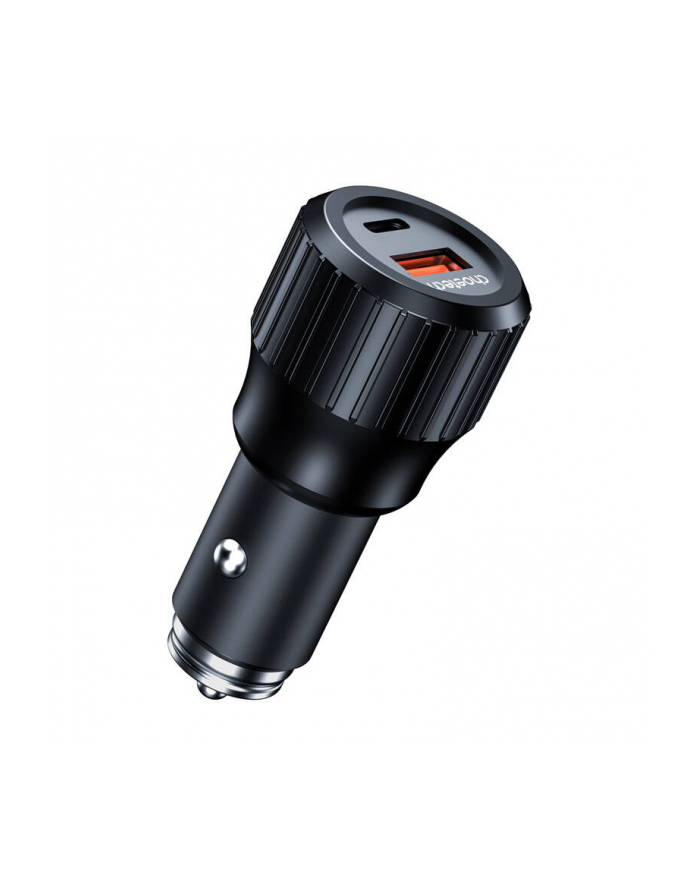 Choetech Ładowarka Samochodowa Usb C A Pd 63W Czarna 1024260 główny
