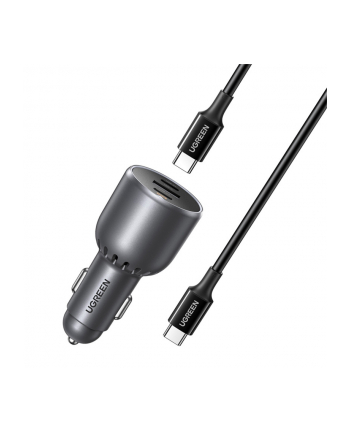 Ugreen Ec705 Usb + 2X Usb-C 130W Kabel 1M 5A Czarny