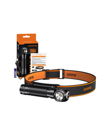 Superfire Czołowa 2W1 Th04 600Lm Usb C nr 1