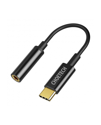 Choetech Adapter Usb-C Do 3.5Mm Audio Jack (Czarny) (Aux003) nr 1