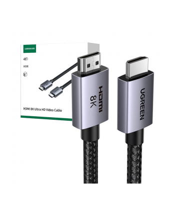 Ugreen Kabel Hdmi 2.1 Male To Hd171, 1M (Czarny) nr 1