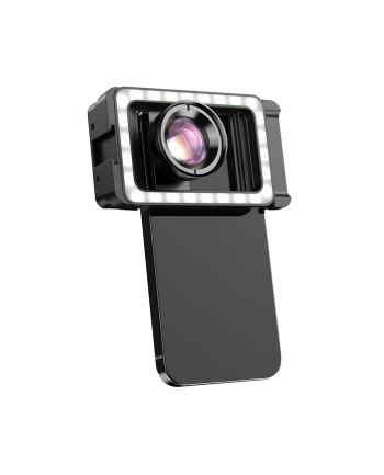 Apexel Obiektyw Do Telefonu Apl Hb100Fl23 100Mm Makro Z Podświetleniem Led nr 2