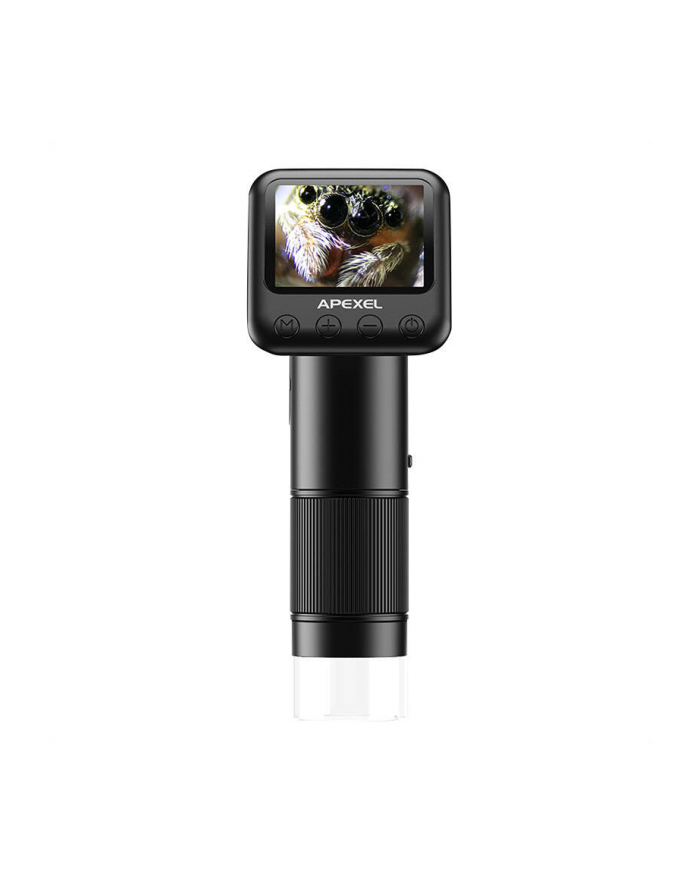 Apexel Mikroskop Cyfrowy Lcd Apl Ms008 Czarny główny