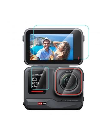 Puluz Osłona ze szkła hartowanego 3 w 1 do Insta360 Ace Pro (PU951T)