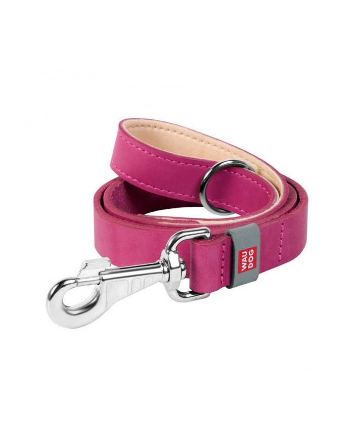 Waudog Classic Smycz Dla Psa Ze Skóry Różowa L 1645966882 główny