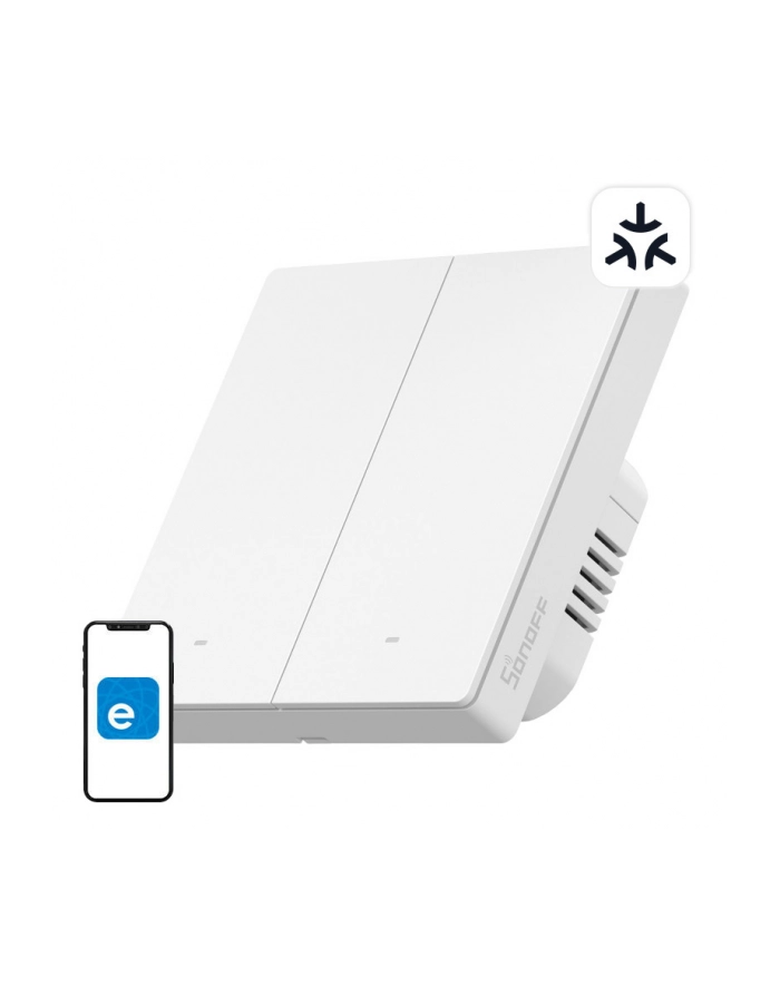 Sonoff Inteligentny Przełącznik Ścienny M5-2C-86W Matter 67696 główny