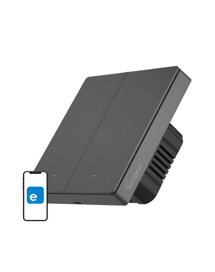 Sonoff M5 Wyłącznik Ścienny Smart WiFi 2-Kanałowy główny
