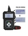 qoltec Cyfrowy Tester diagnostyczny ProLine | OBDII EOBD | 8V-25V | Dualsystem - nr 3