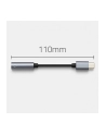 qoltec Adapter USB-C | Jack 3.5mm | 10 cm - nr 4