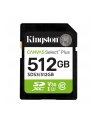 kingston Karta pamięci SD 512GB Canvas Select Plus Gen3 150MB/s - nr 5