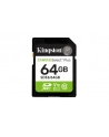 kingston Karta pamięci SD 64GB Canvas Select Plus Gen3 100MB/s - nr 22