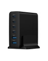 gembird Ładowarka uniwersalna 75W GaN 2xUSB-A 4xUSB-C szybkie ładowanie czarna - nr 7