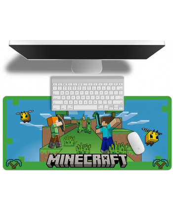 kids euroswan Mata podkładka pod myszkę 80x35cm Minecraft nr 2