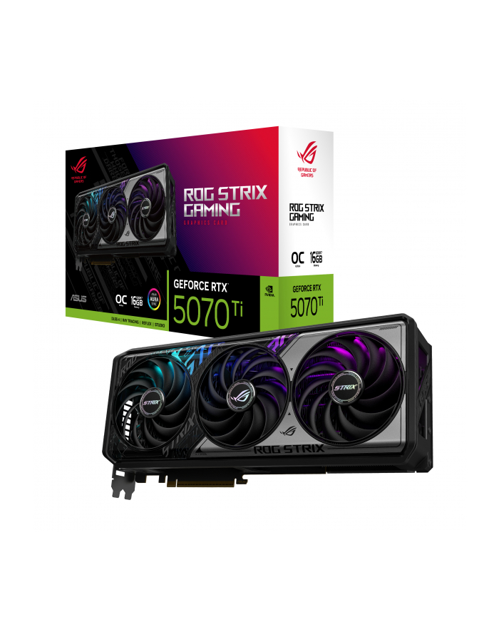 asus Karta graficzna ROG STRIX GeForce RTX 5070 TI OC GDDR7 256bit DP/HDMI główny