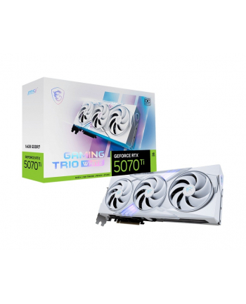 msi Karta graficzna GeForce RTX 5070 Ti 16G GAMING OC WHITE nr 1
