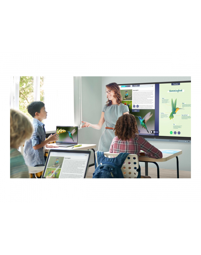 benq Monitor interaktywny 75 '' RM7504 128GB N 1200:1/3840x2160/HDMI główny