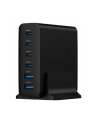 gembird Ładowarka uniwersalna 75W GaN 2xUSB-A 4xUSB-C szybkie ładowanie czarna - nr 6