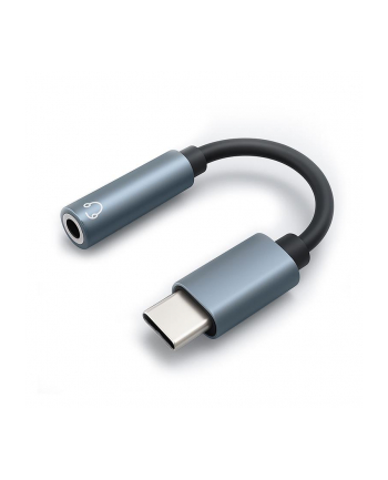 qoltec Adapter USB-C | Jack 3.5mm | 10 cm nr 2