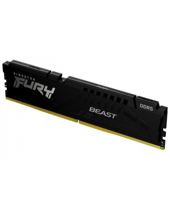 kingston Pamięć DDR5 Fury Beast 64GB(1*64GB)/5600 CL36 czarna