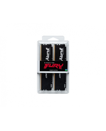 kingston Pamięć DDR5 Fury Beast 128GB(2*64GB)/5600 CL36 czarna