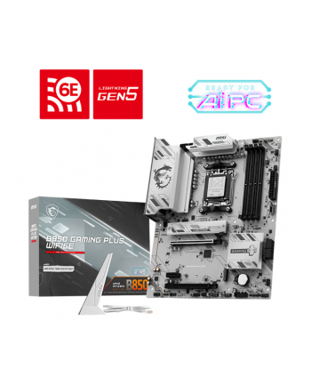 msi Płyta główna B850 GAMING PLUS WIFI6E AM5 4DDR5 ATX