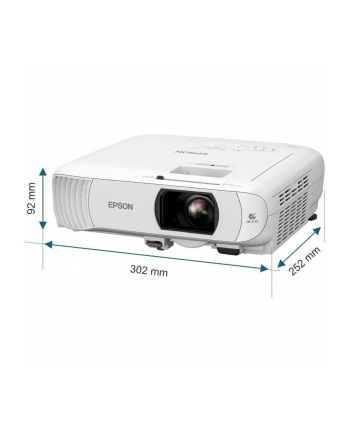 epson Projektor EH-TW840 3LCD/FHD/4000L/16k:1/Miracast