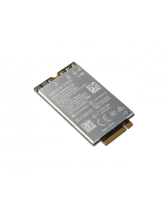 lenovo Moduł ThinkPad Quectel RM520N-GL 5G M.2 WWAN Module 4XC1Q34838 główny