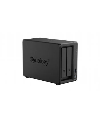 synology Serwer DS725+ 2x0HDD 4GB DDR4 AMD R1600 1x1GbE 1x2,5Gbe 3Y