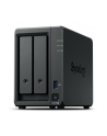 synology Serwer DS725+ 2x0HDD 4GB DDR4 AMD R1600 1x1GbE 1x2,5Gbe 3Y - nr 1