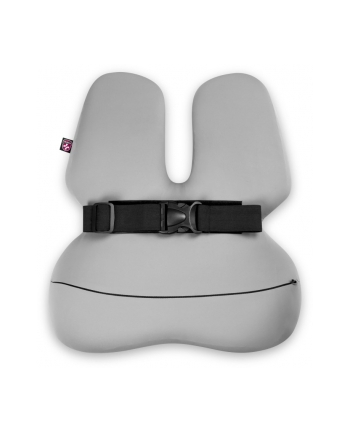 Connect It For Health Gamapro Anatomiczne Podparcie Lędźwiowe Do Fotela, Szare
