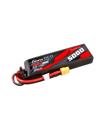 Gens Ace Gtech 5000Mah 7.4V 60C 2S1P Lipo Pc Material Case With Xt60 Plug (65540)