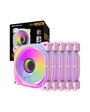 Darkflash ARGB INF24 5w1 (różowy) (INF245IN1PWMPIN) nr 1