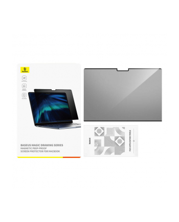 Baseus Szkło hartowane Magic Drawing dla MacBook Pro 13'' + zestaw czyszczący