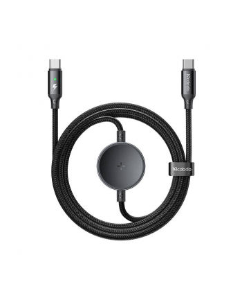 Mcdodo 2W1 Ca 4170 Usb C Bezprzewodowa Ładowarka Do Samsung Watch 60W 1 5M Czarny nr 2