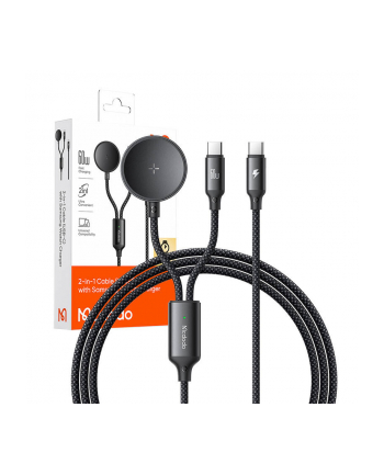 Mcdodo 2W1 Ca 4210 Usb C Ładowarka Samsung Watch 60W 1 2M Czarny nr 1